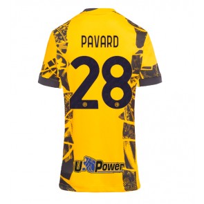 Inter Milan Benjamin Pavard #28 Rezervni Dres za Ženska 2024-25 Kratak Rukavima